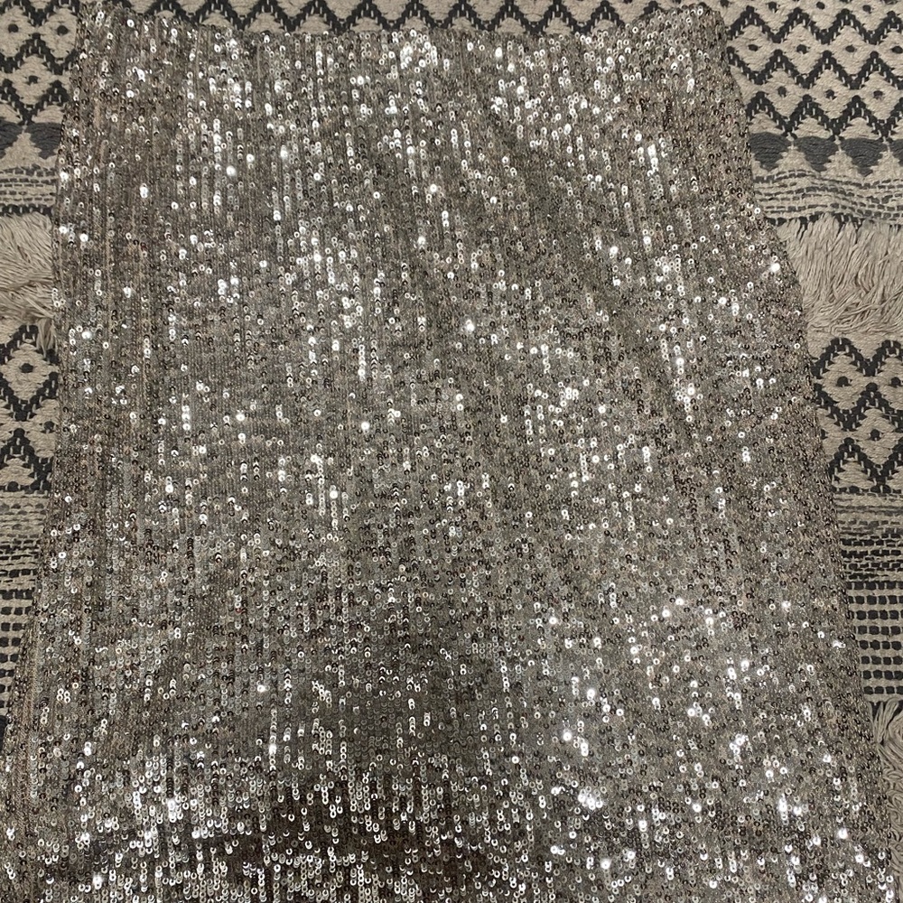 Sequins Pencil Skirt